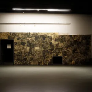 Grunge empty room interior design vintage theater.