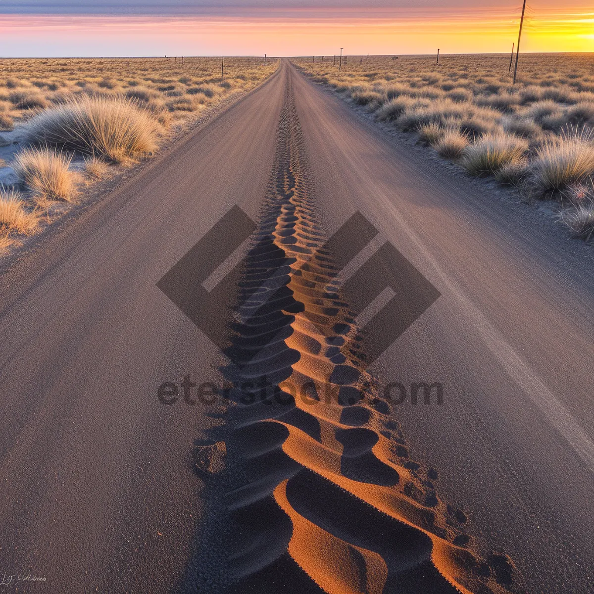 Picture of Skyline Highway Journey - Speeding Through City Streets.