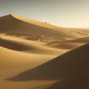 Sandy Horizon: Majestic Dunes and Desert Landscape