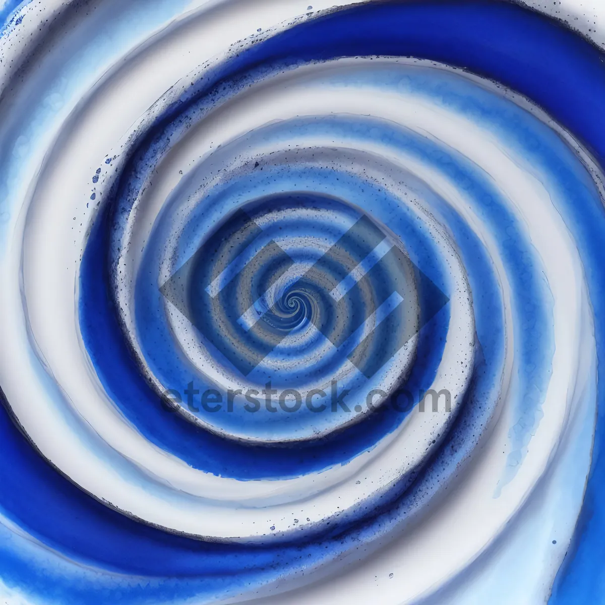 Picture of Fluid Motion: Captivating Circular Ripple in Liquid