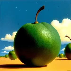 Juicy Granny Smith Apple: Fresh and Healthy Delight