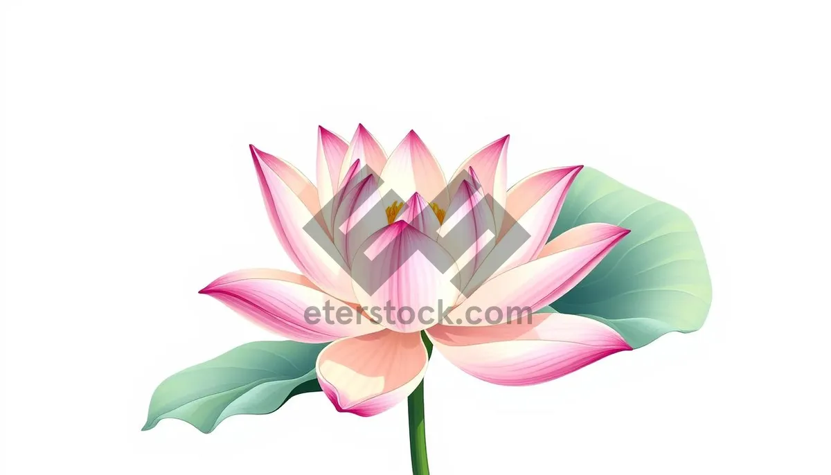 Picture of Pink Lotus Floral Design Decoration Image