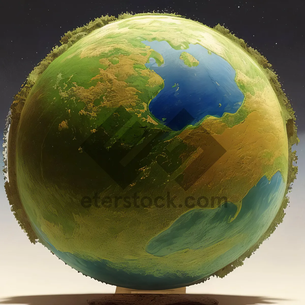 Picture of Celestial Sphere: 3D Planet Earth Map Ball