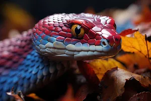 Wild Eye: Night King Snake in the Wildlife