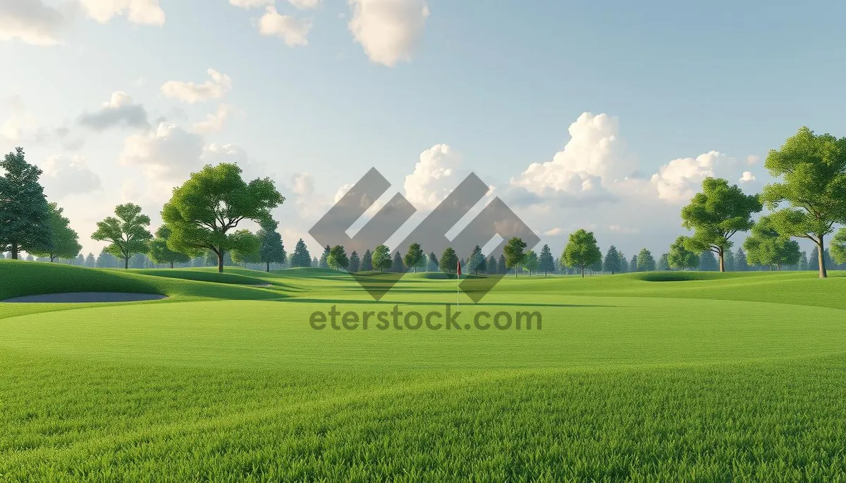 Picture of Colorful Sky Over Rural Cereal Field In Autumn