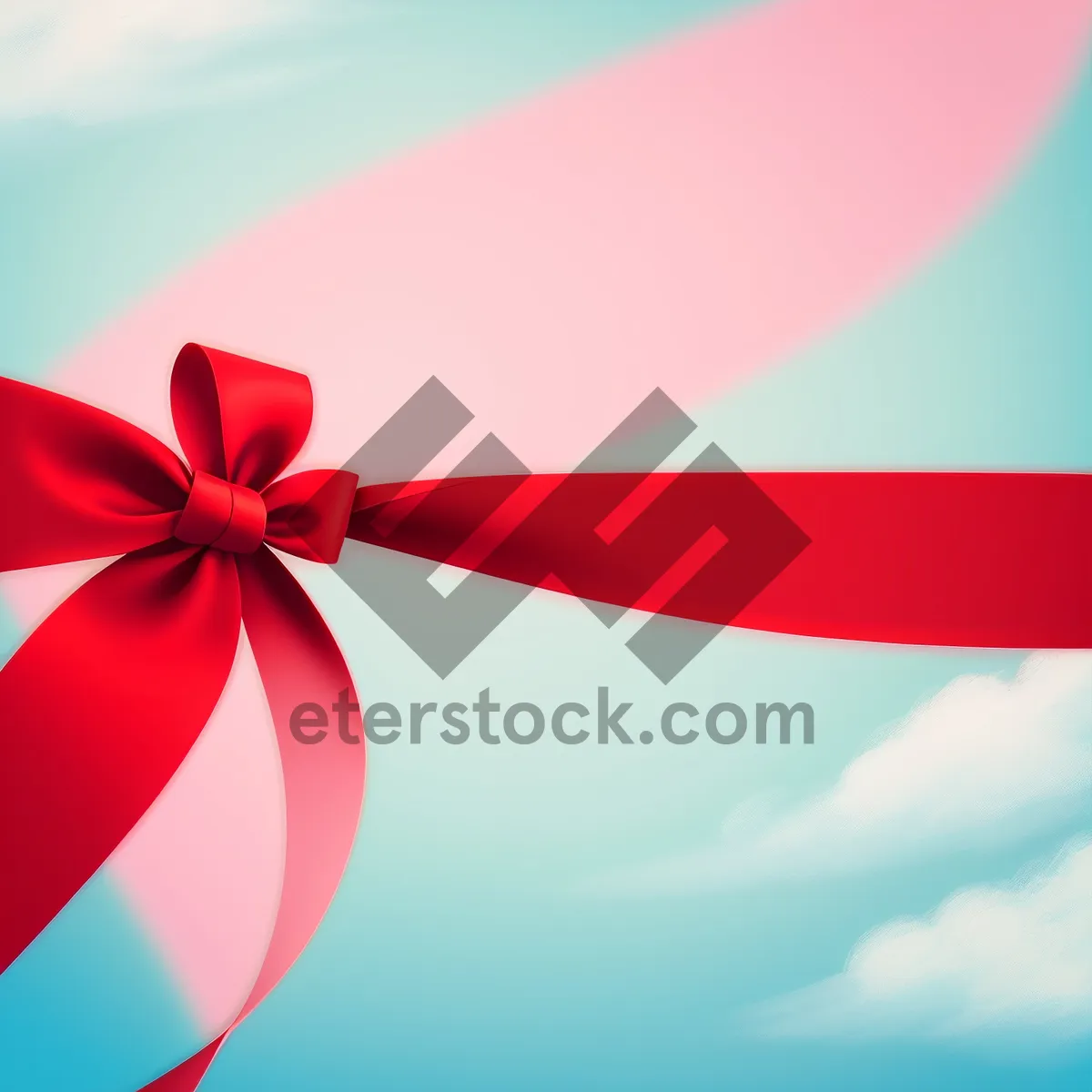 Picture of Silk Ribbon Bow - Celebration Gift Design