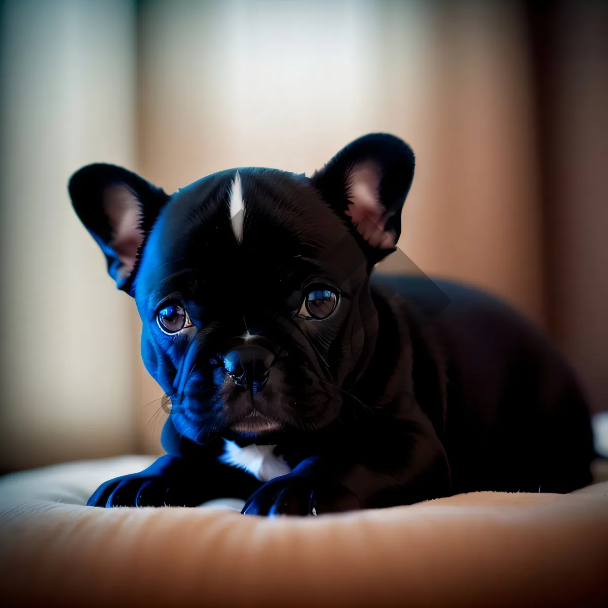 Picture of Cute Bulldog Terrier - Adorable Purebred Pet Portrait