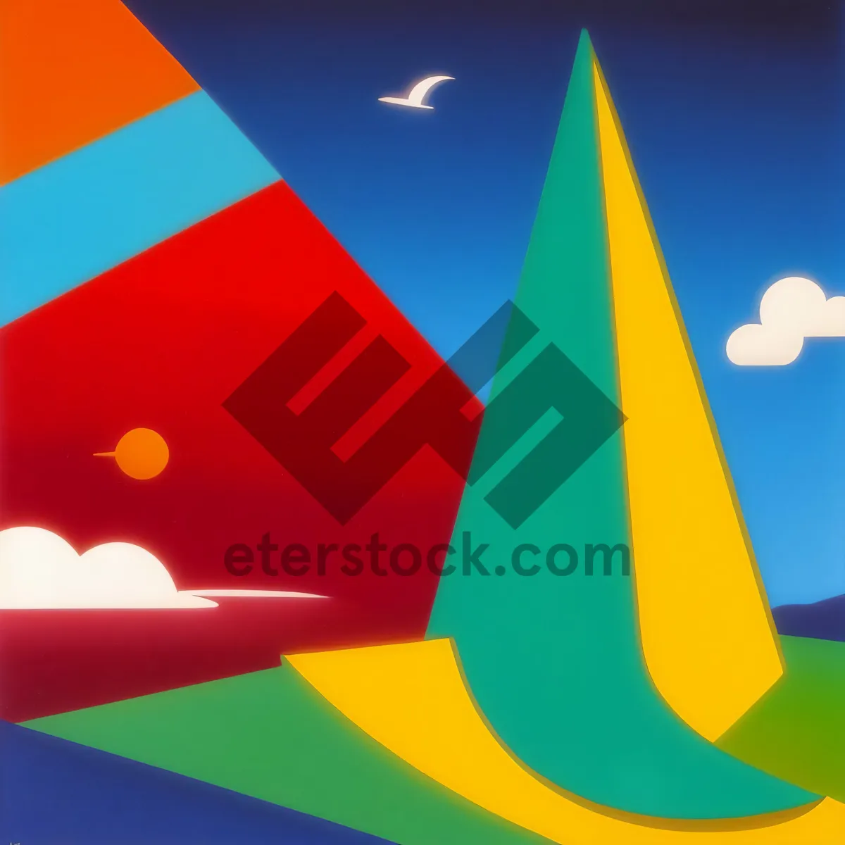 Picture of Flag Art: Symbolic Design of Country