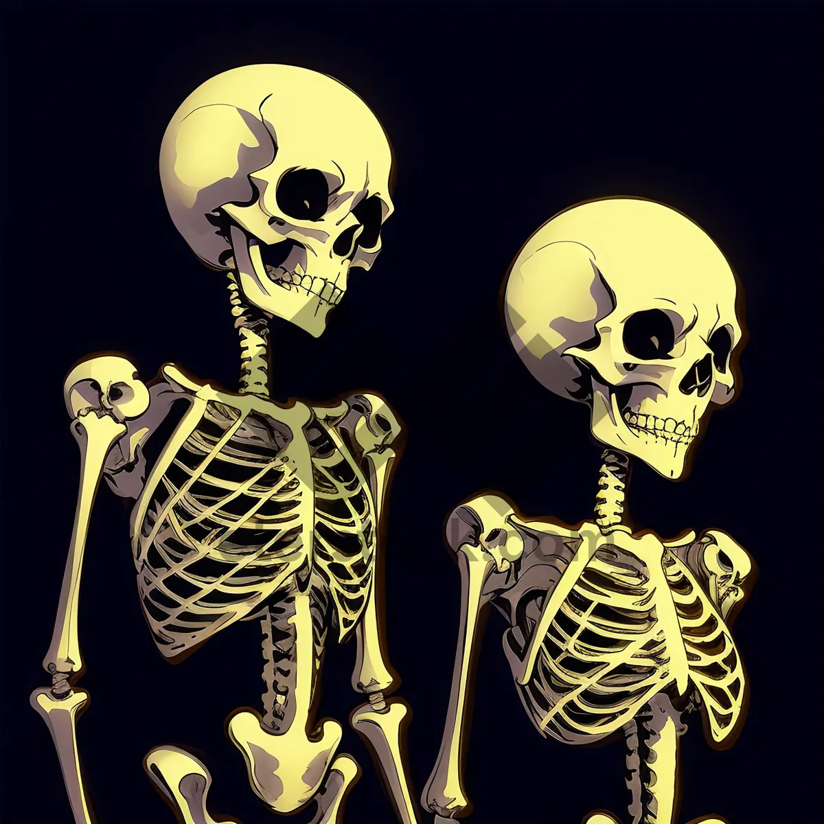 Picture of Pirate Skeleton - Haunting Anatomy of Death