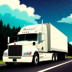 Highway Hauler: Fast Freight Delivery on Wheels