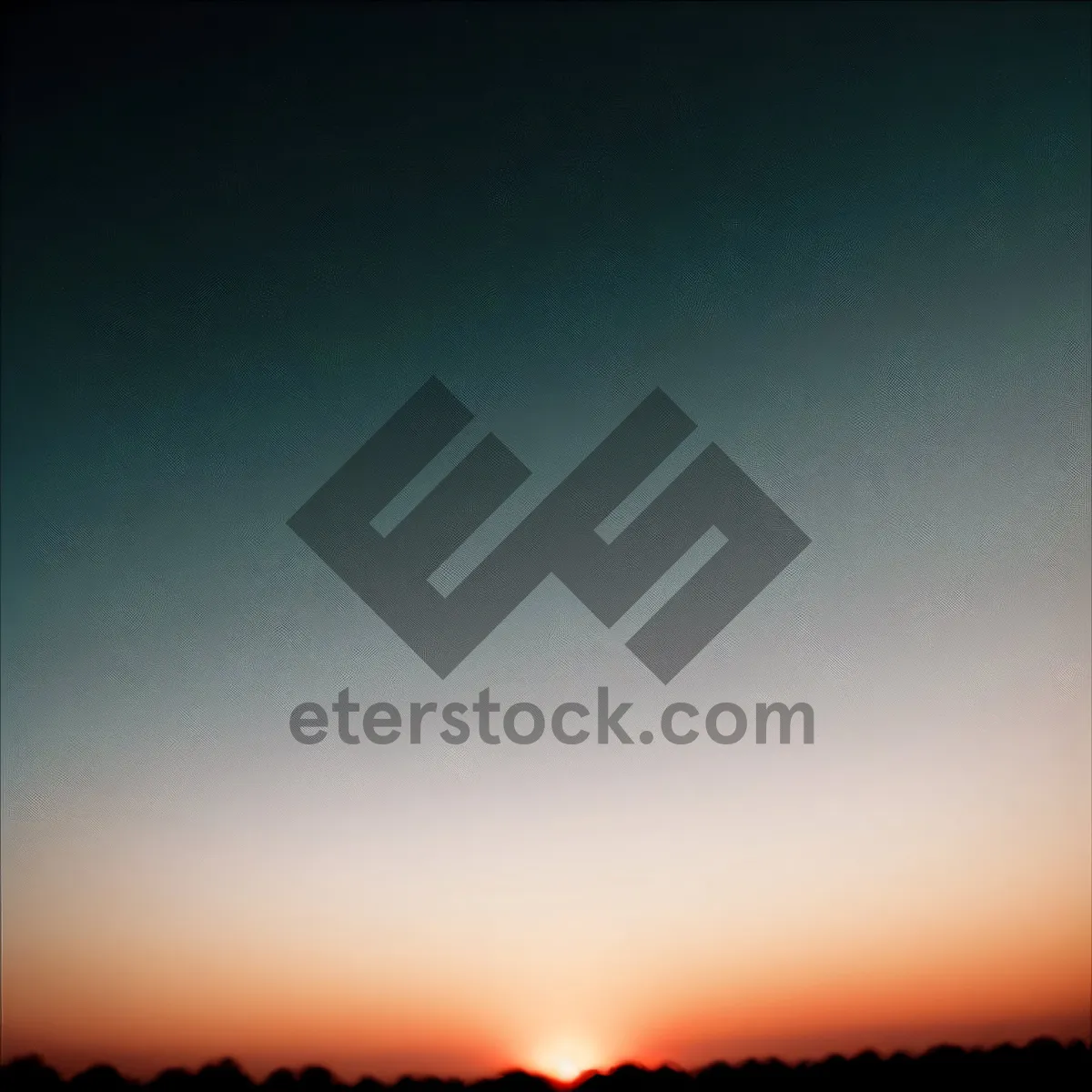 Picture of Vibrant Sunset Sky with Bright Sunlight