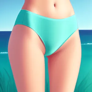 Sexy Slim Bikini Model - Health and Fitness Inspiration