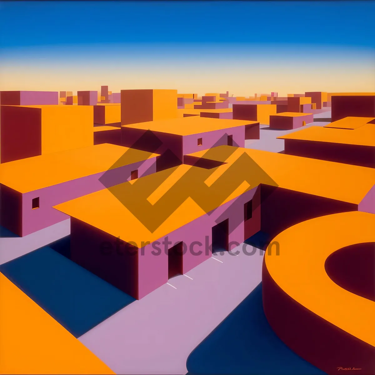 Picture of 3D Business Symbol Icon