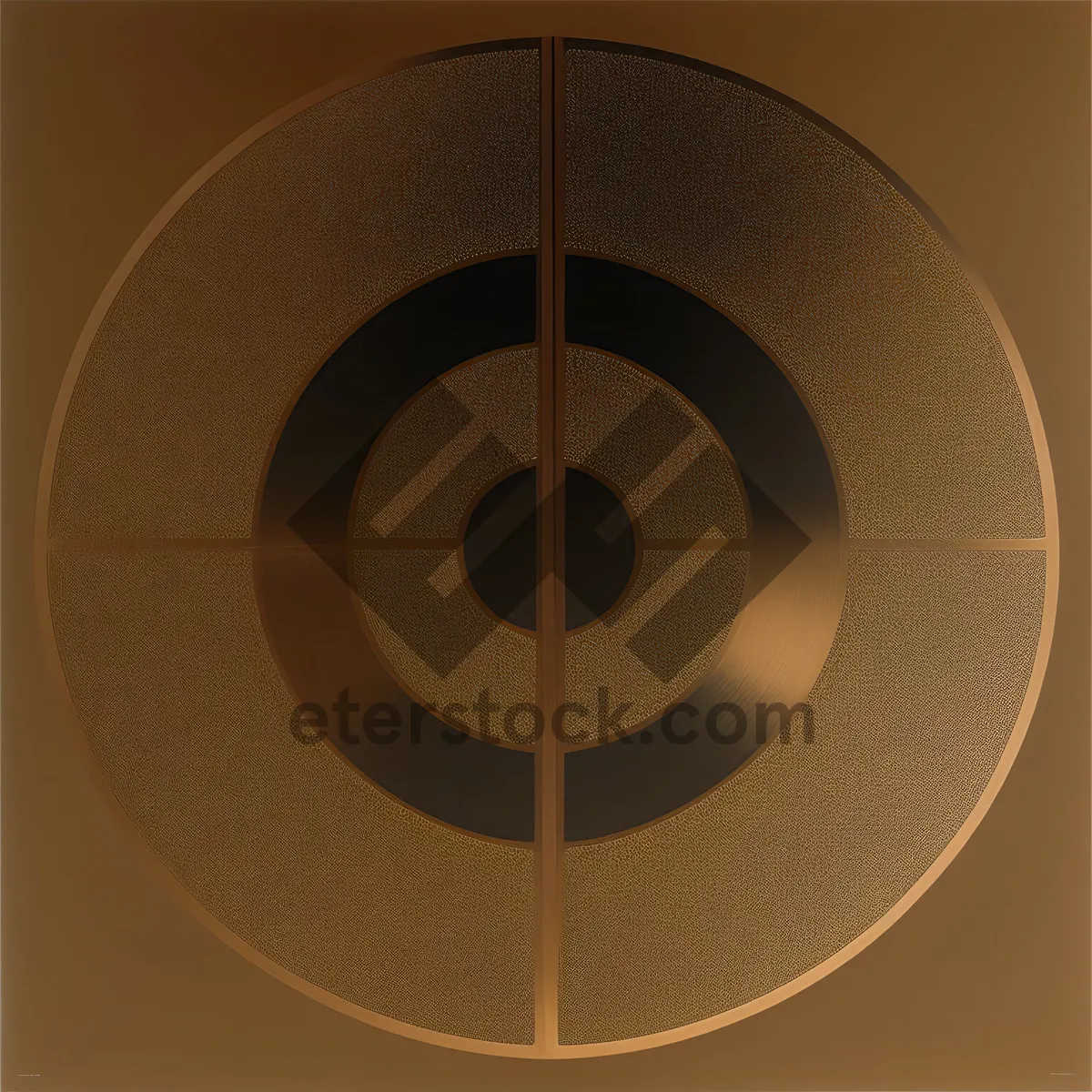 Picture of Digital Circle Timepiece - Modern Technology Clock Pendulum