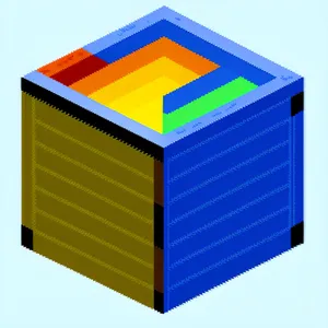 Generator Box Icon - 3D Home Symbol for Business and House Objects