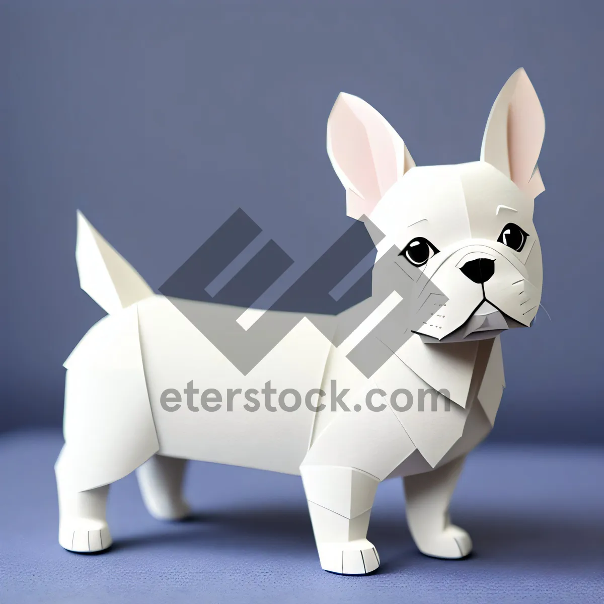 Picture of Adorable 3D Cartoon Bunny Dog Animal Render