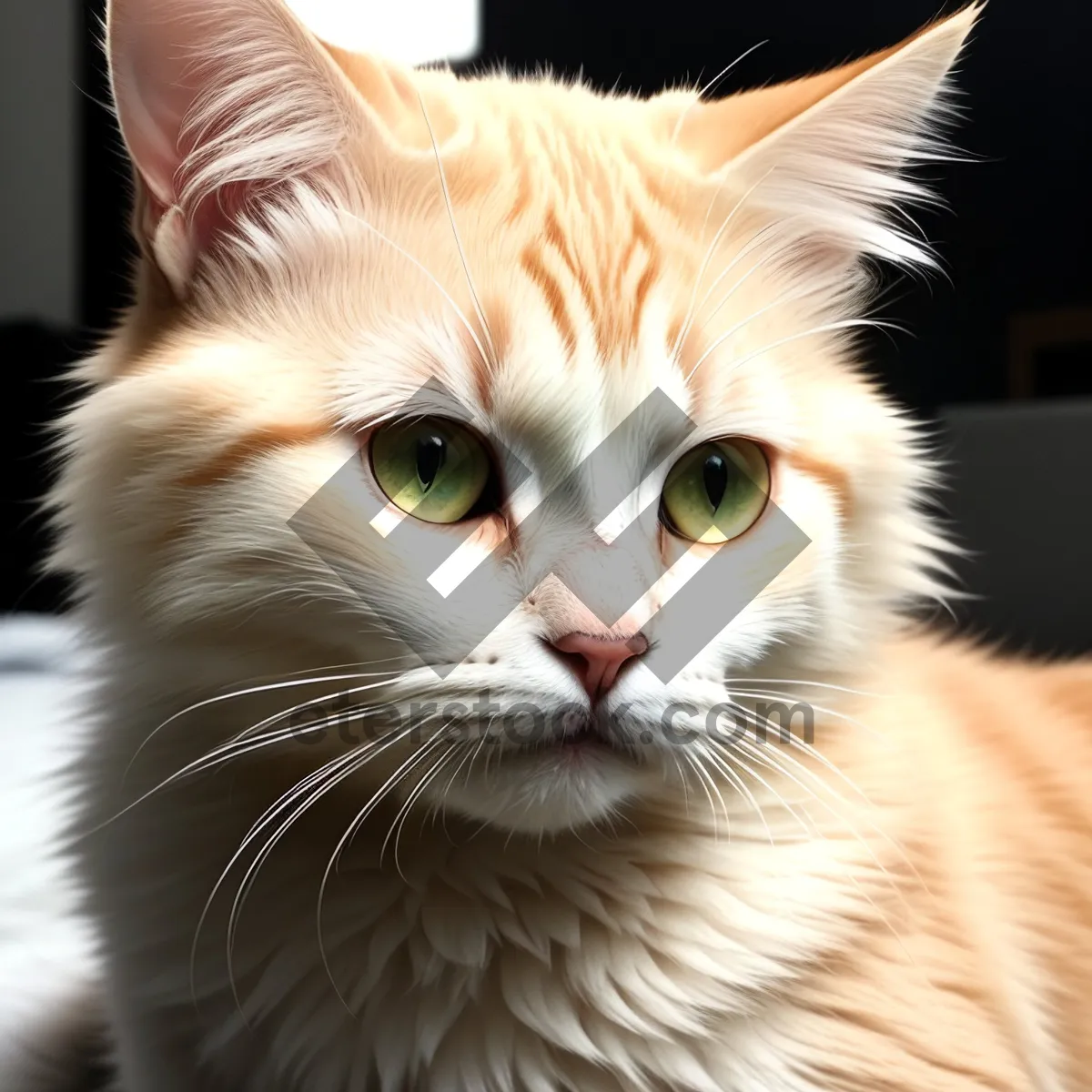 Picture of Sweet Tabby Kitty with Curious Whiskers