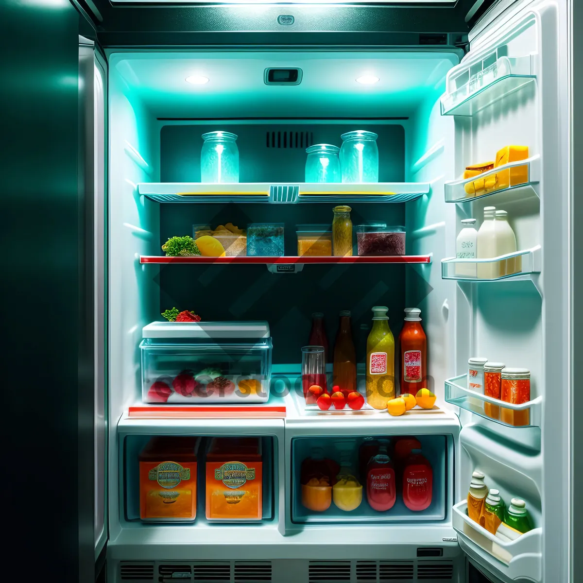 Picture of White Goods Showcase in Commercial Kitchen