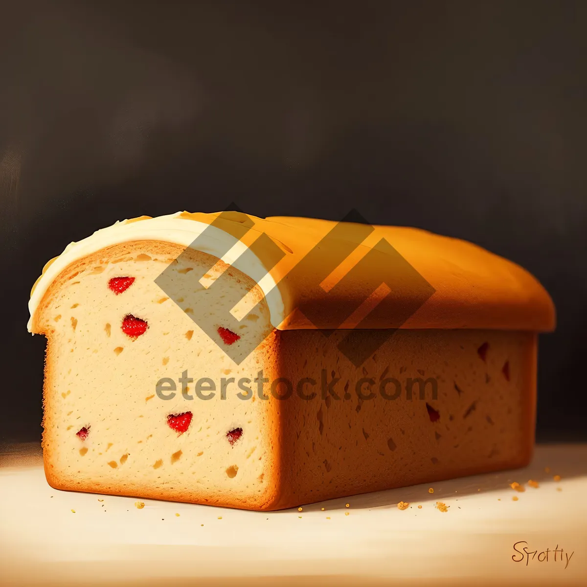 Picture of Sliced Swiss Cheese in Gourmet Yellow Box