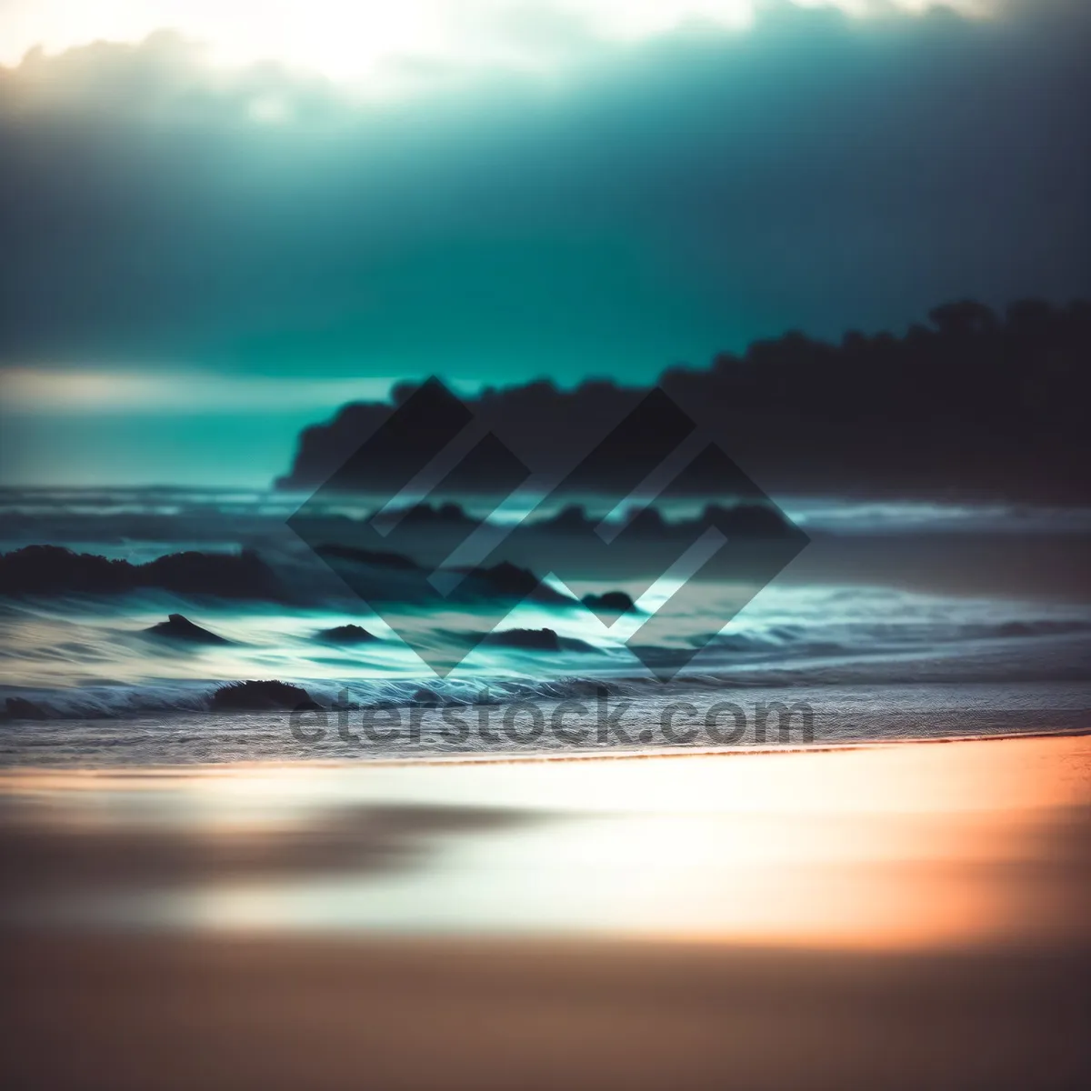 Picture of Golden Horizon on Tropical Beach
