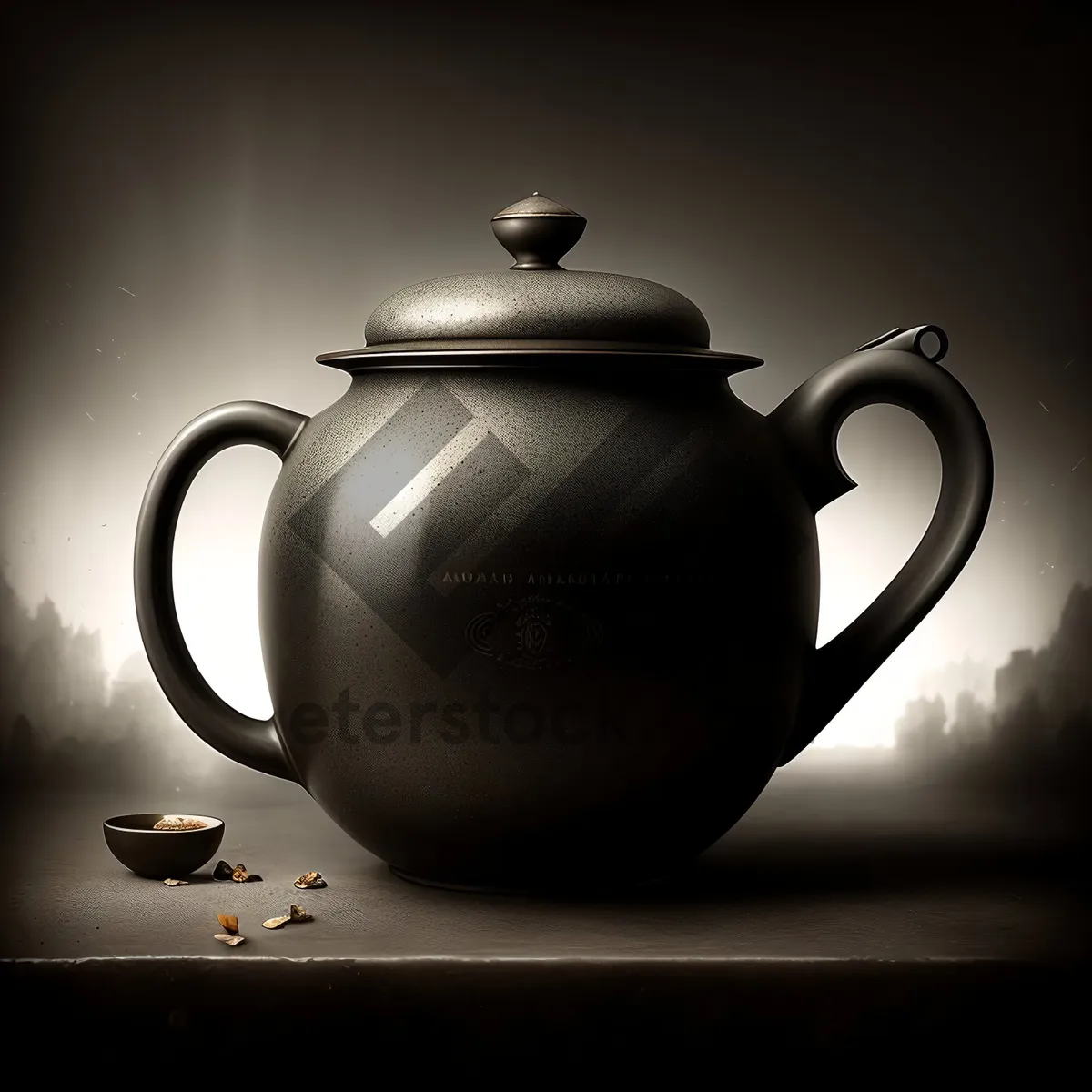 Picture of Traditional Tea Pot for Hot Herbal Beverage