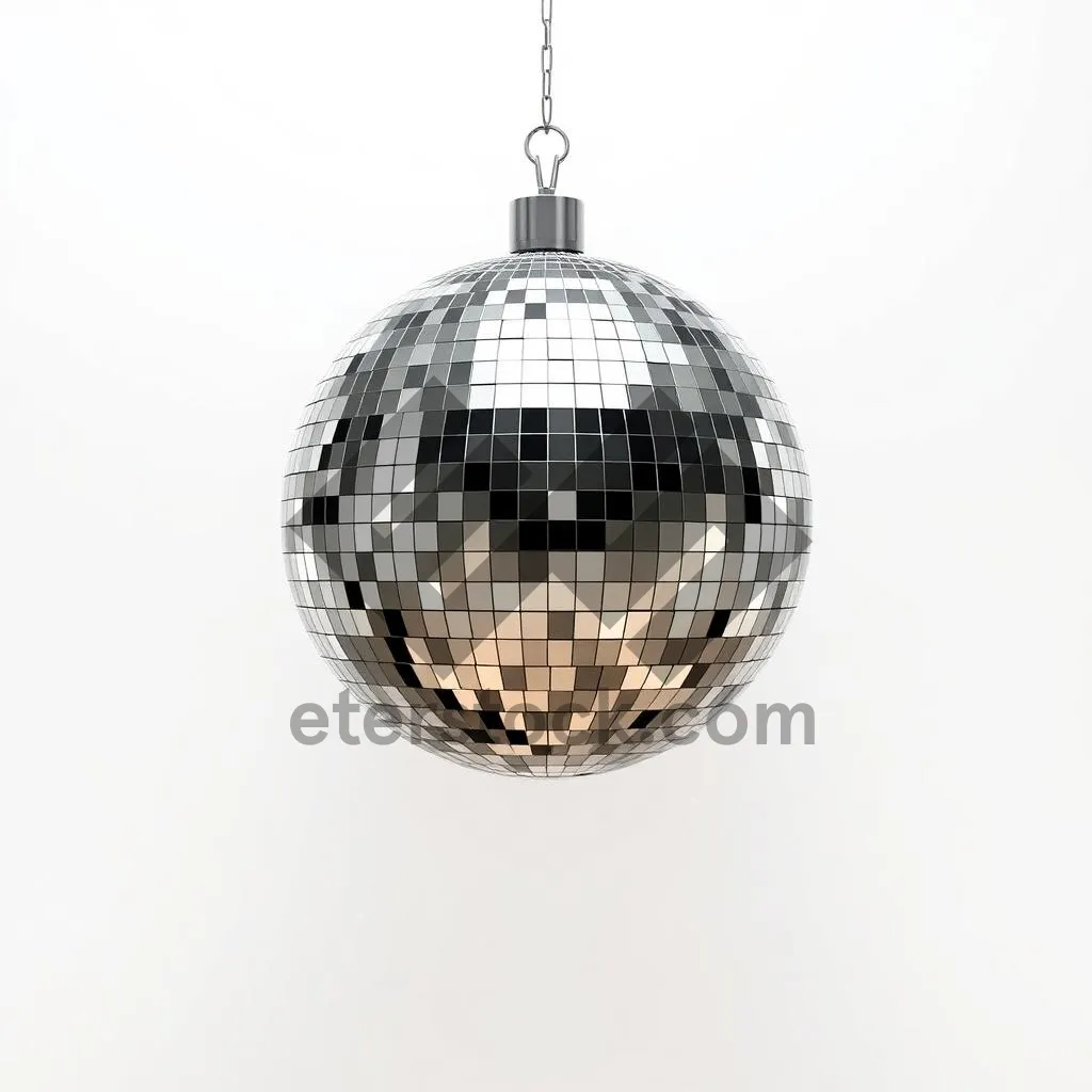 Picture of Festive Glass Ball Ornament Decoration for Winter Celebration