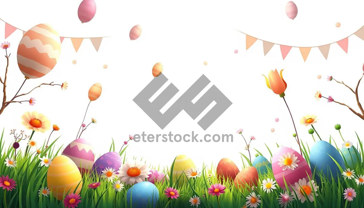 Picture of Colorful tulip flower wallpaper for spring celebration.