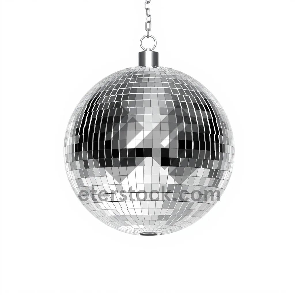 Picture of Sparkling holiday glass ornament ball