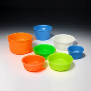 Yellow Glass Cup - Empty Drink Container