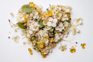 Yarrow Bouquet Decoration with Plants and Flowers