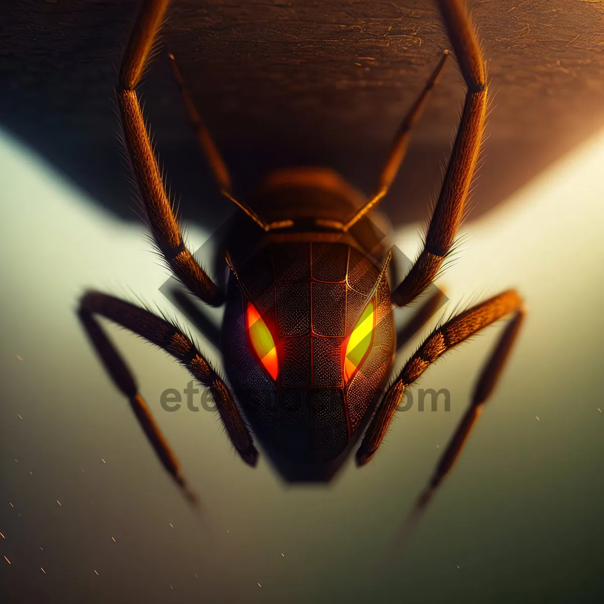 Picture of Wire-bound Black Widow Arachnid Image