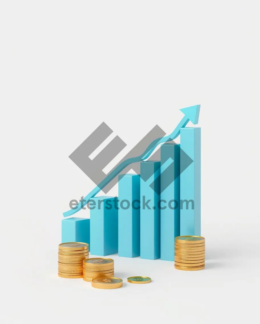 Picture of Finance business symbol icon set