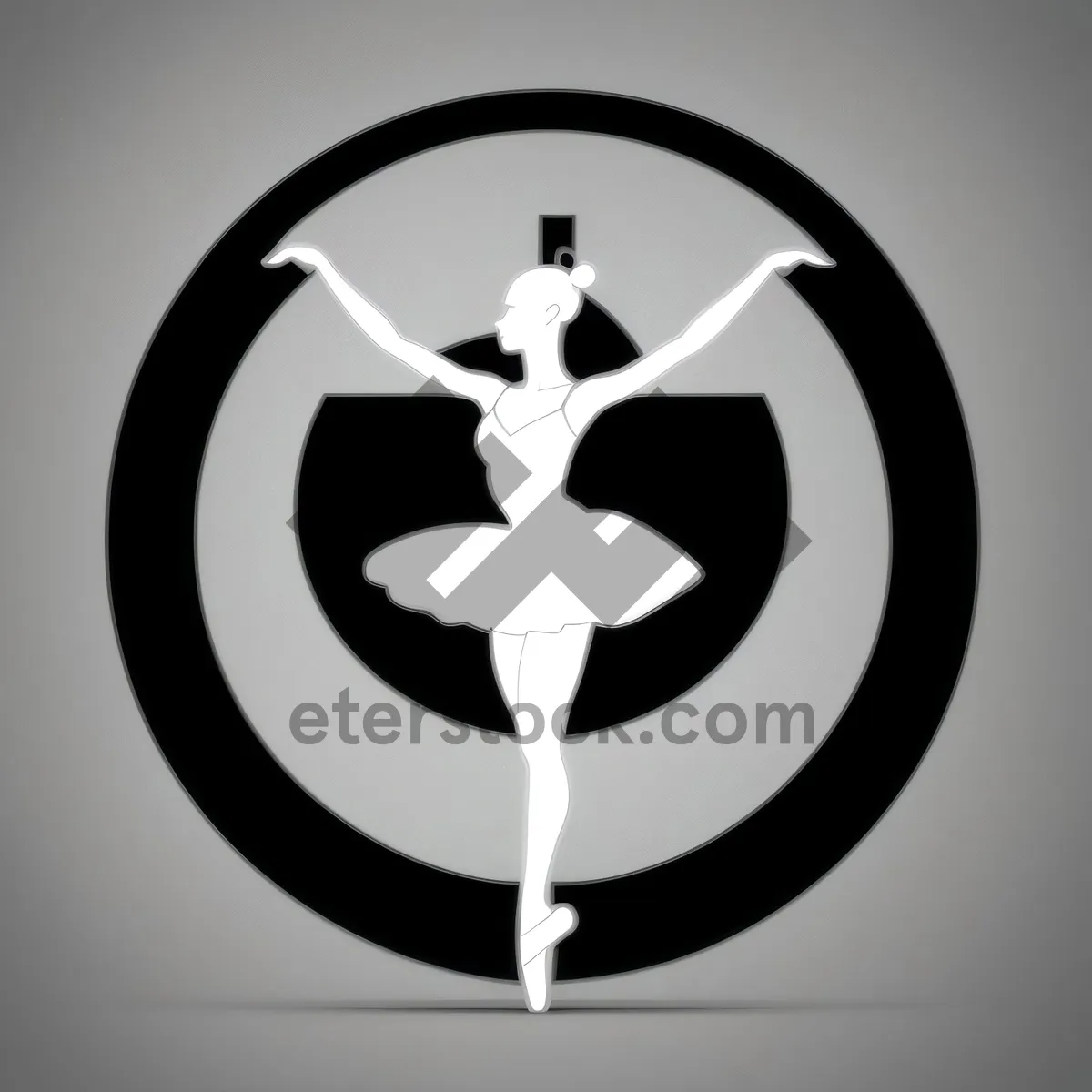 Picture of Black Pirate Symbol - Graphic Danger Icon