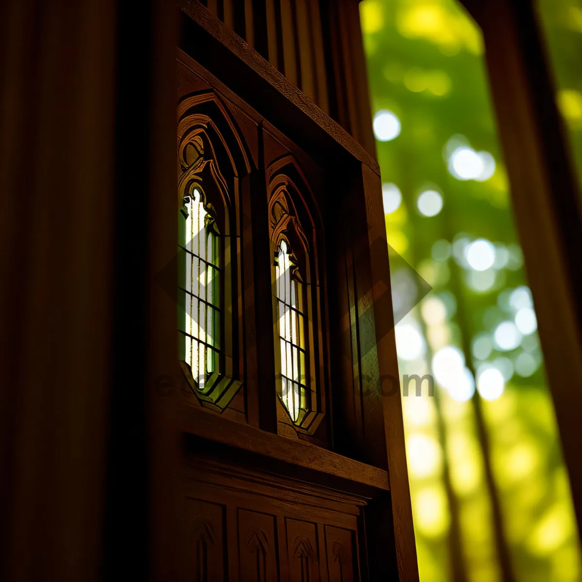 Picture of Ancient Cathedral Window: A Glimpse of History