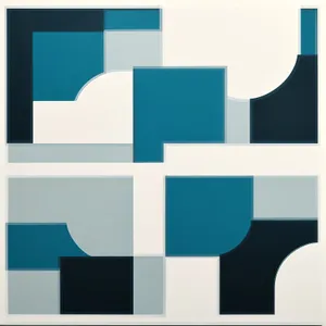 Graphic design icon set for letterhead paper