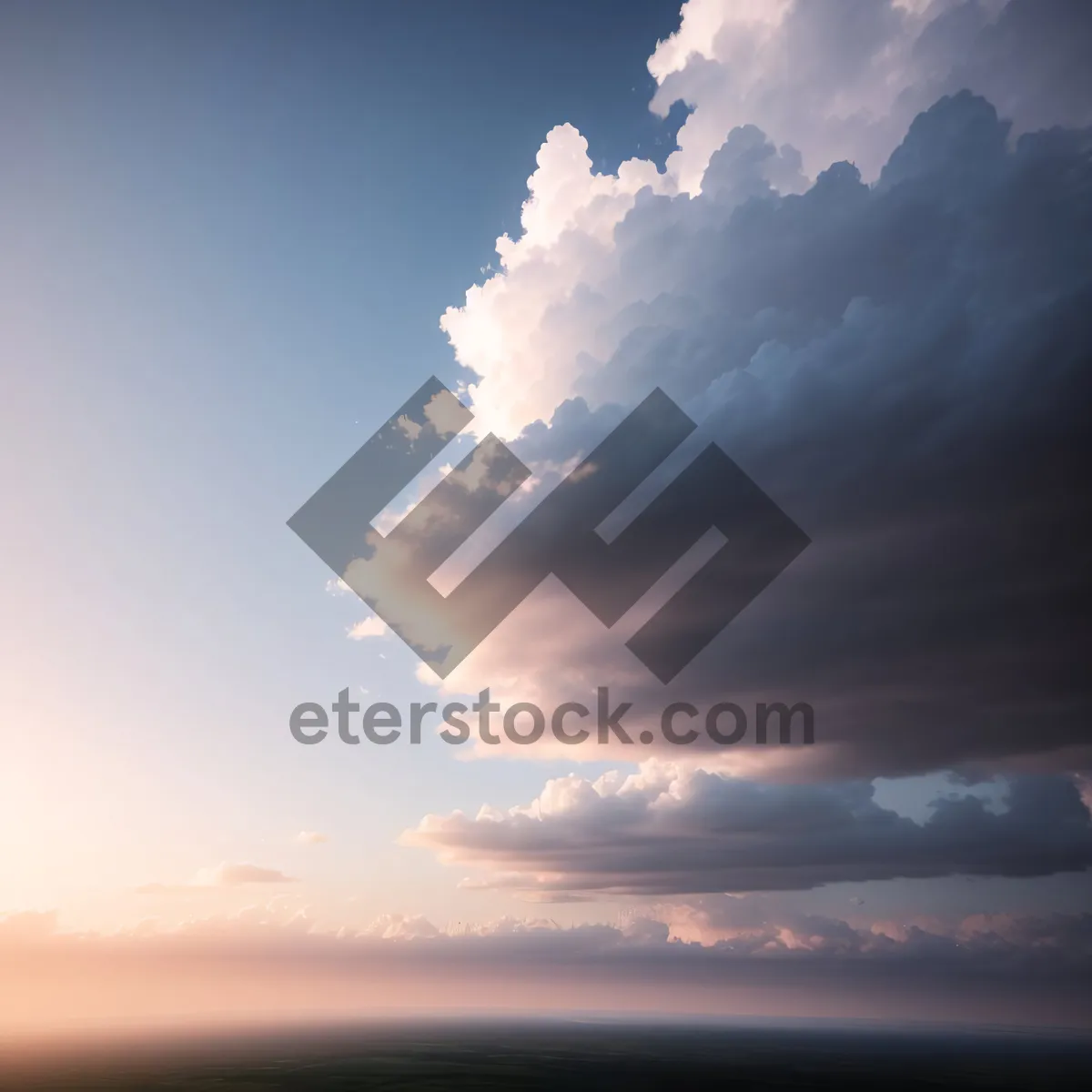Picture of Vibrant Sundrenched Cloudscape