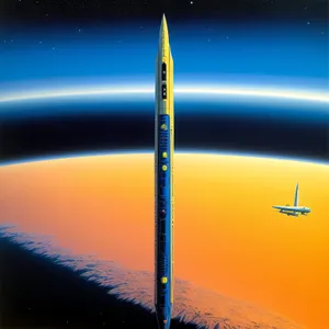 Skyward Missile Launch with Rocket Device