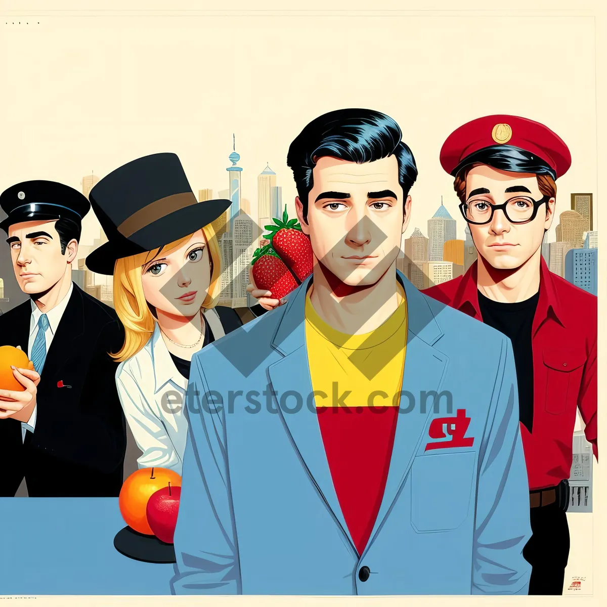 Picture of Successful Business Team Celebrating Achievement with Smiles