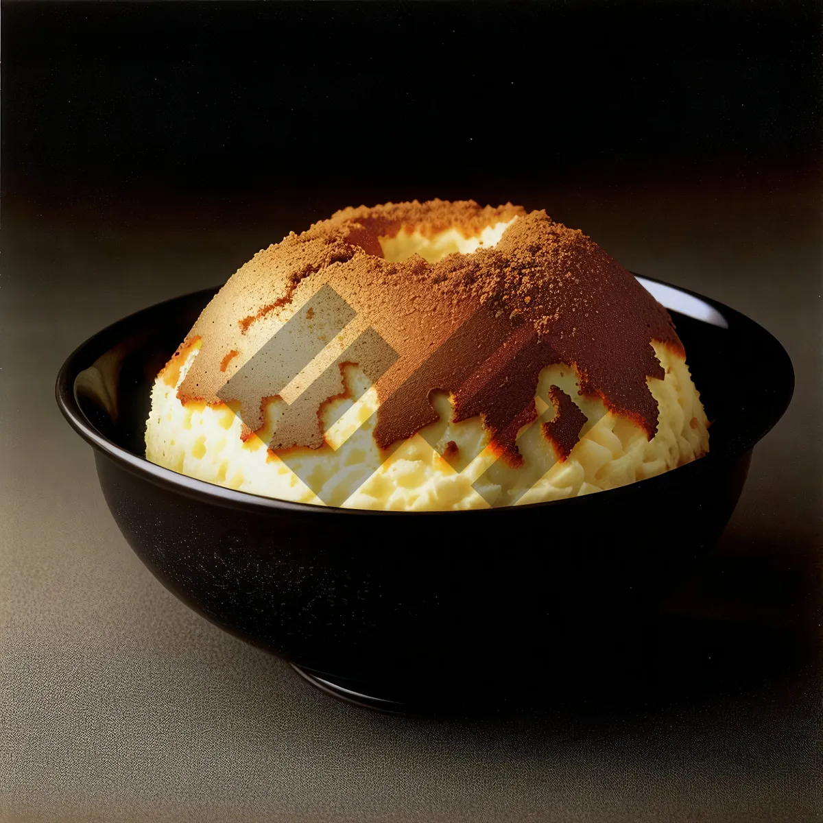 Picture of Delicious Chocolate Cake with Cream frosting