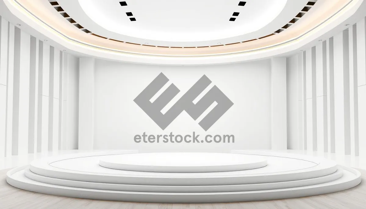Picture of Modern Interior Room with Designer Lighting