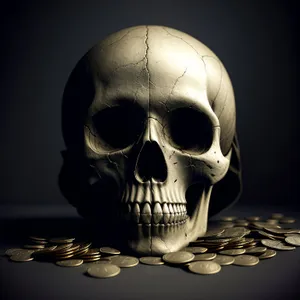 Pirate Skull: Spooky Anatomy of Death's Grin