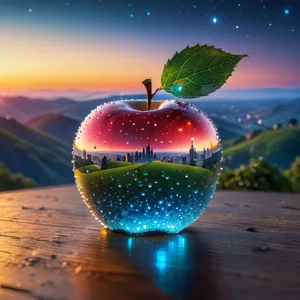 Delicious Fresh Red Apple Fruit Eat