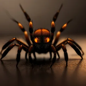 Black Widow: Dangerous Arachnid in Close-up