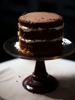 Decadent Chocolate Sauce in Glass Container