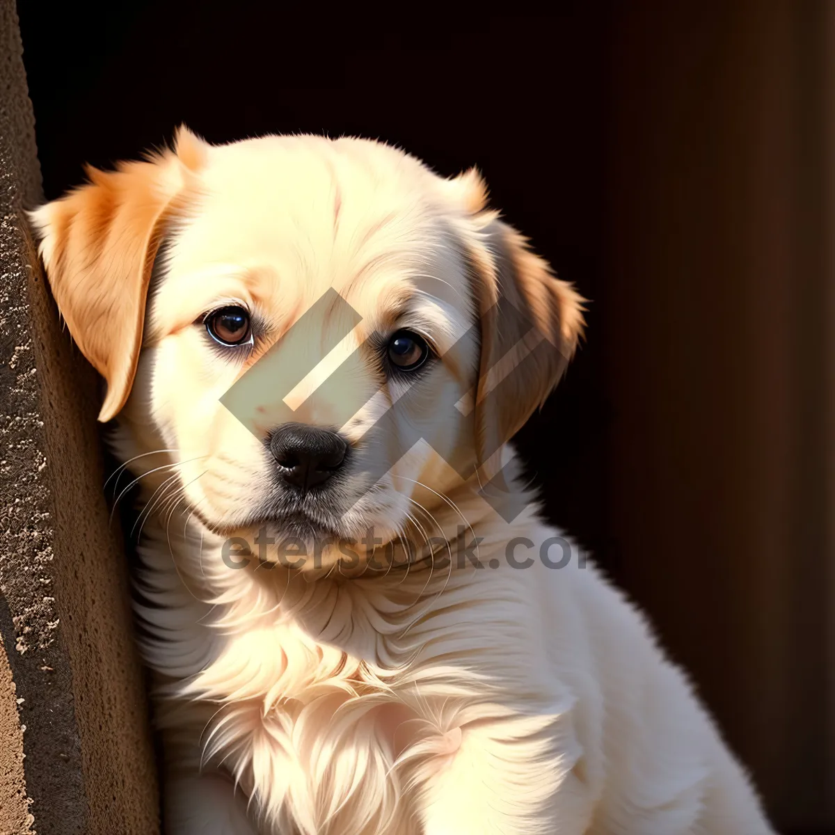 Picture of Golden Retriever Puppy - Playful Sporting Companion