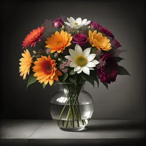 Bountiful Blooms: Vibrant and Colorful Flower Bouquet