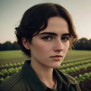 Stunning Smiling Brunette Lady - Fashion Portrait