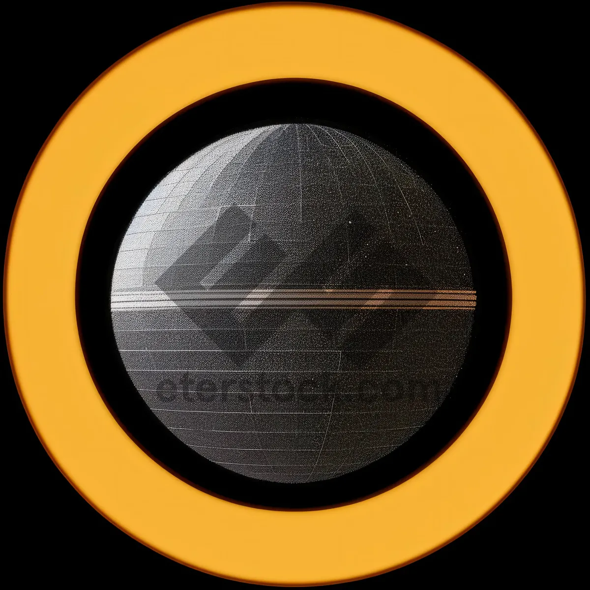 Picture of Shiny Metallic Music Button Icon