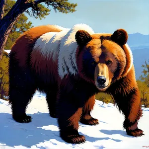 Brown Bear in the Wild