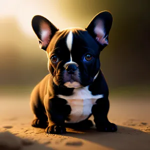 Irresistible Bulldog Puppy - Faithful Purebred Canine Companion
